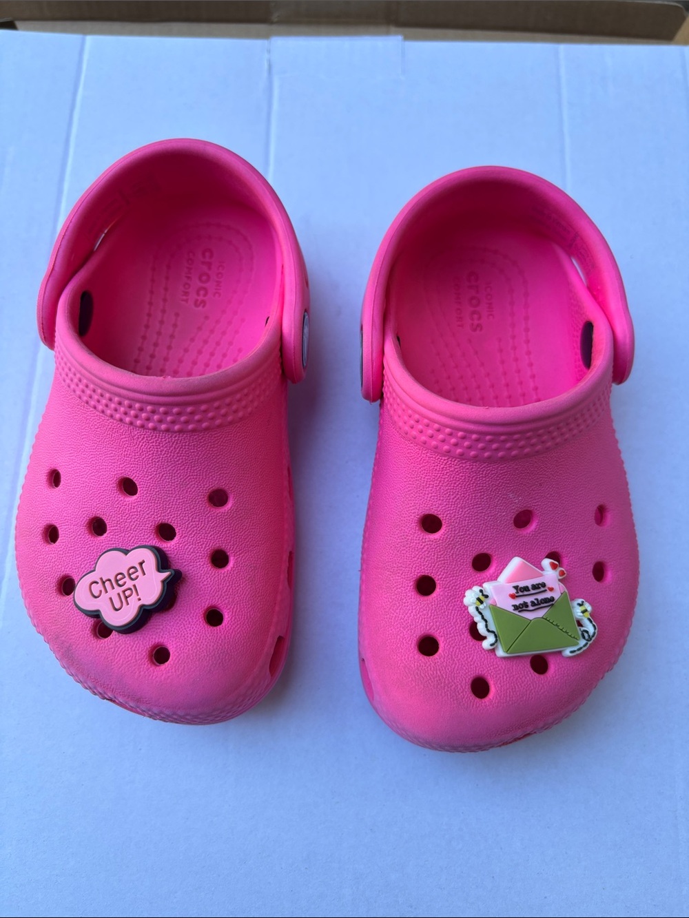 CROCS Kids Classic Clogs Pink